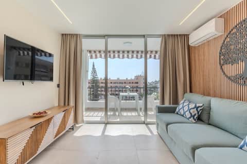 Los Cristianos, very comfortable sea