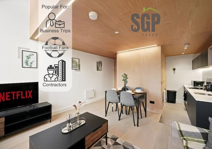 Roof terrace access, Walk to City Centre.