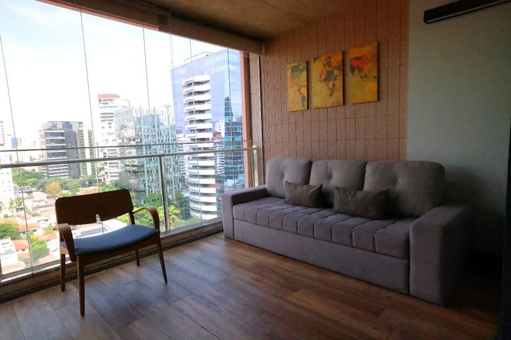 Apartamento Comfort Entre Juscelino E Faria Lima - Sao Paolo