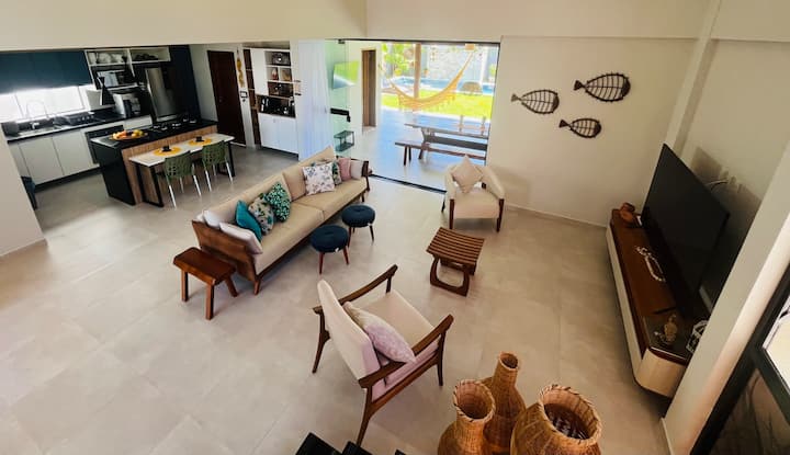 Incrível Casa Condomínio Beira Mar Hibiscus Maceió - Maceió
