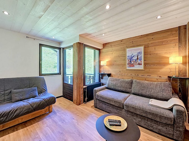 Studio La Clusaz, 1 Pièce, 4 Pers. - 拉克呂薩