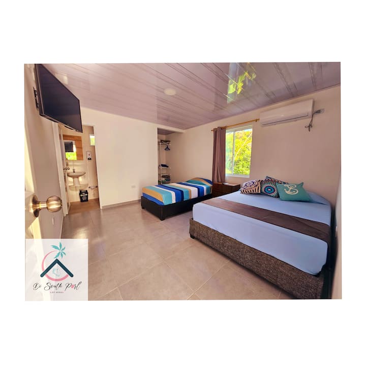 Casa Ambiente Familiar Con 2 Habitaciones. - Isla de Providencia