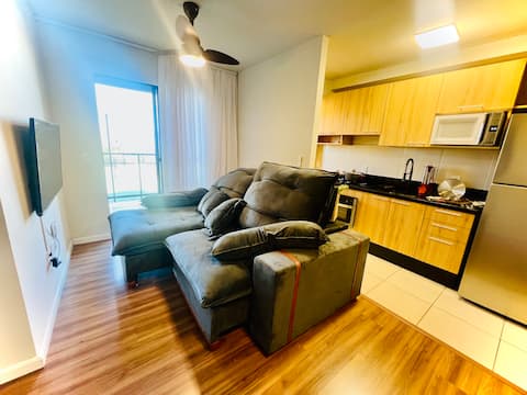 Top performing Airbnb: 3-Bedroom Sports View Apartment with Barbecue in Ponta Grossa