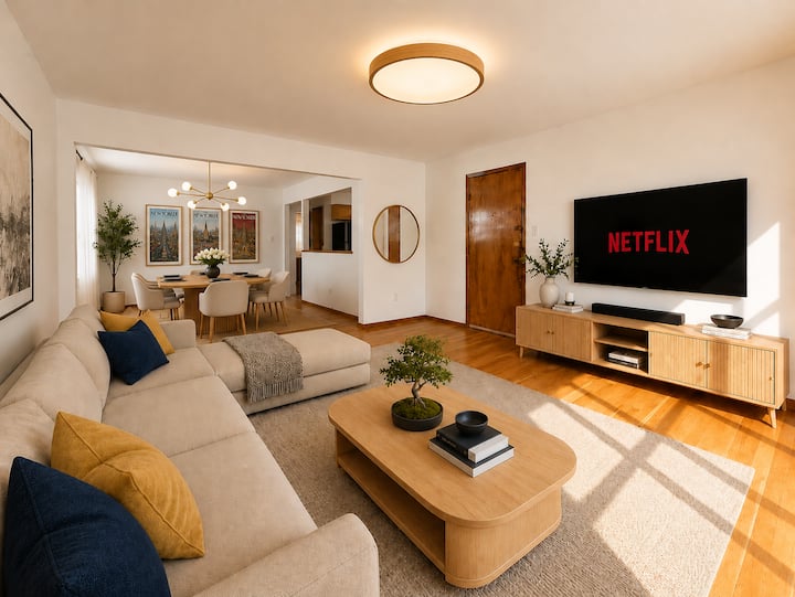 Downtown Jc | Sleeps 10, Free Parking + Near Path - 브루클린