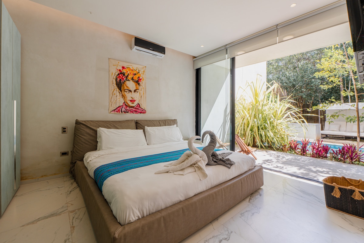 Cama grande y acogedora con espuma de primera calidad para un sueño reparador