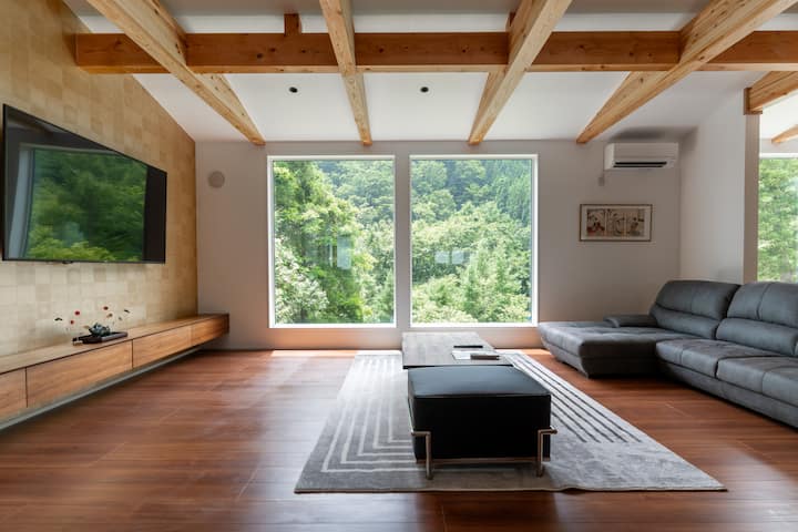 Villa 5 Newly Built Ski-in/ski-out Jacuzzi & Sauna - Hakuba