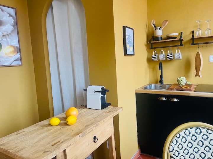 Studio Old Town With View - 佩皮尼昂