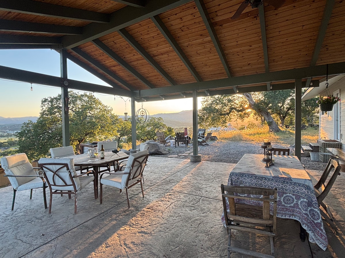 The best place to work at Panoramic View Campsite – bring your own tent or small camper in Hidden Valley Lake