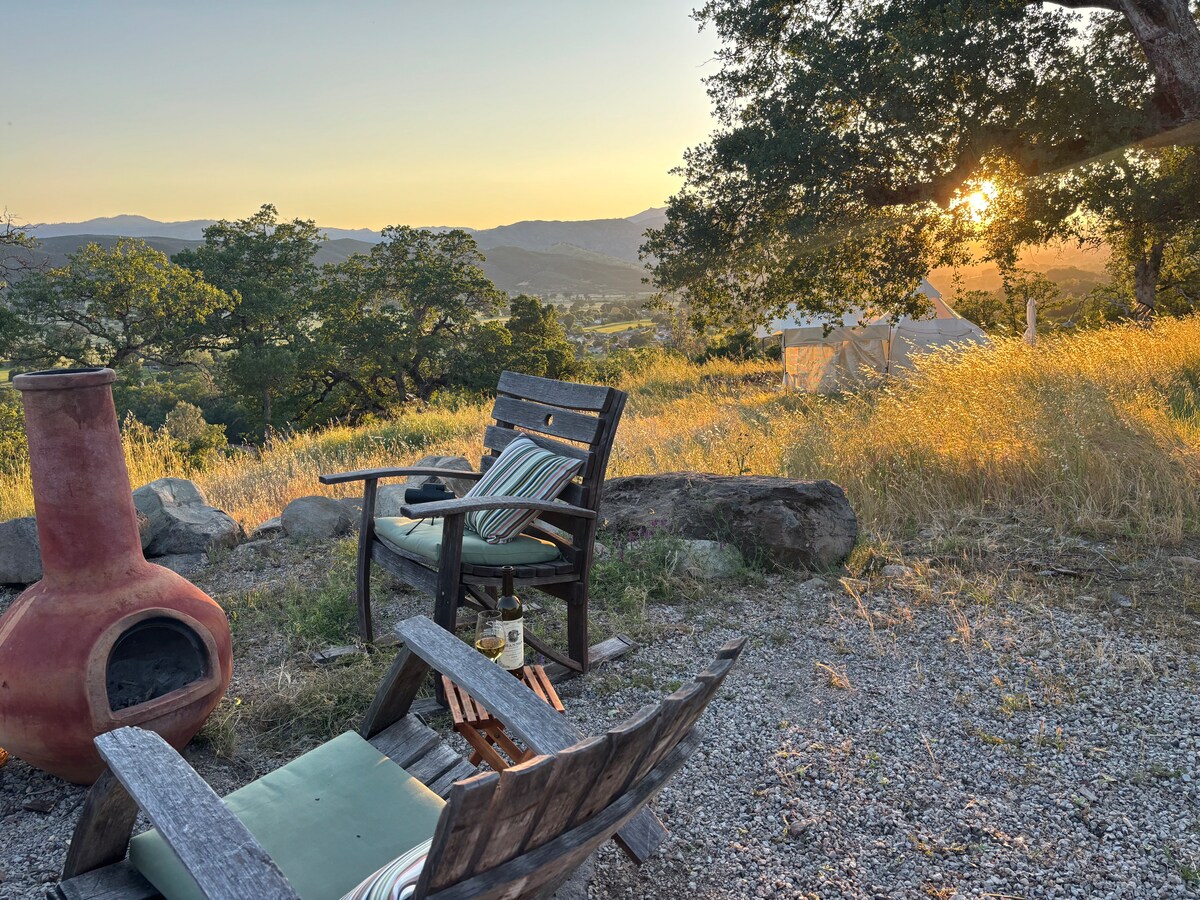 Late Spring. at Panoramic View Campsite – bring your own tent or small camper in Hidden Valley Lake