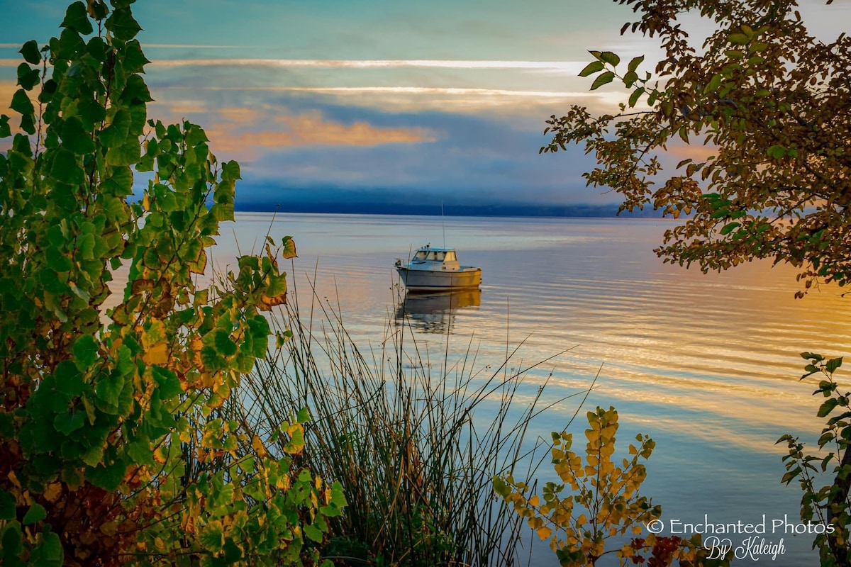 Clearlake is the largest lake entirely in California, and the oldest. It has been inhabited as along as Egypt. While the lake has a reputation for algae overgrowth there are MANY b