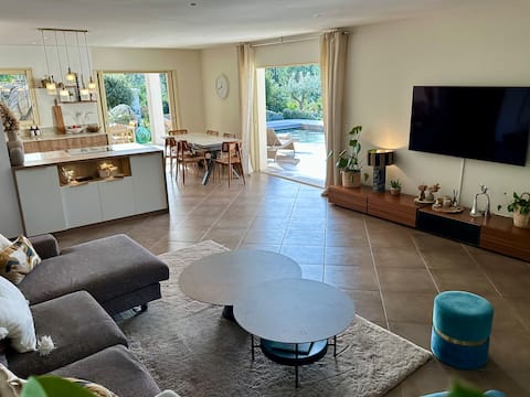 Successful Airbnb property: Family villa with private pool in Porto Vecchio
