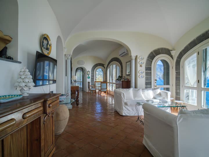Villa Acque Dolci - With Platform On The Sea - 라벨로