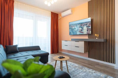 Top performing Airbnb: Juno Central Apartment in Oradea