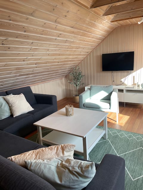 Top performing Airbnb: Havbris apartment with a view in Borhaug, Farsund in Farsund