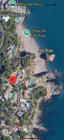 Villa Cala del Rey en Sa Riera, Begur. Costa Brava
