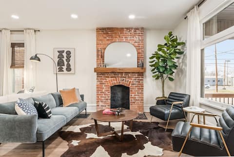 Top Airbnb: Firepit+Grill, Veteran-Owned, Near German Village in South Side