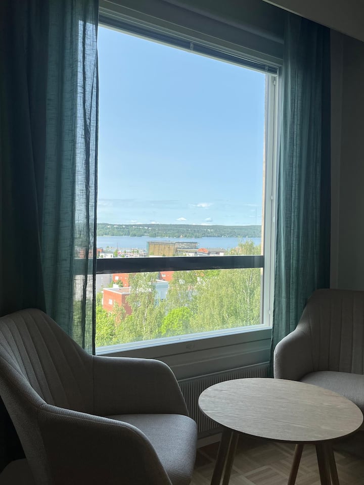 52m² Kaksio Järvinäköalalla - Lahti