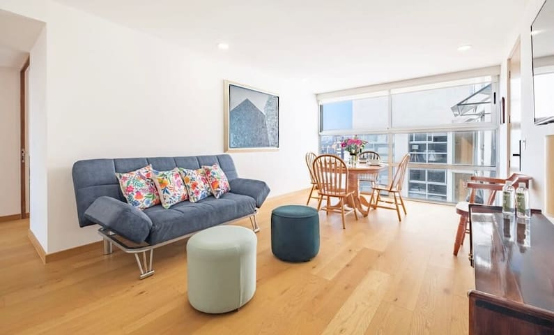 Departamento 3BR | La Condesa Alberca rooftop