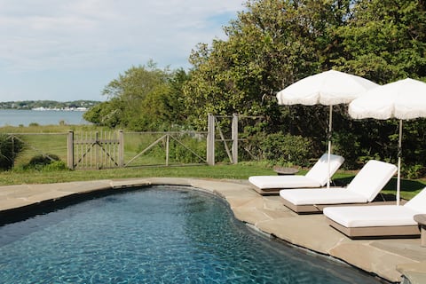 Spacious Montauk Lake Waterfront Property