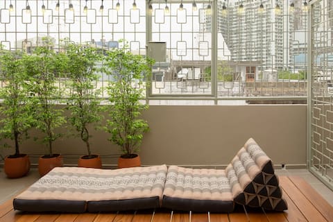 Private Rooftop Terrace Near BTS & Iconsiam
