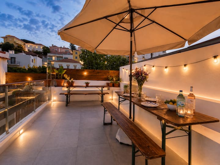Casa Tamariz - Apt A 400m Da Praia - Estoril