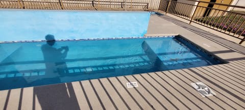Apartment with a pool in Ovalle, across from Open Mall