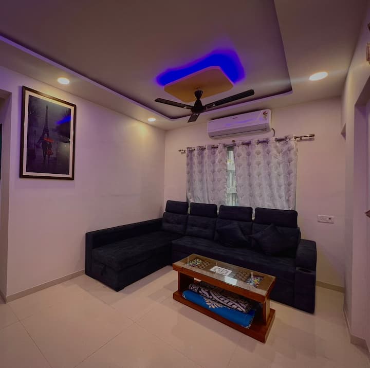 Luxury 1bhk Near Devka Couple & Family Friendly - Daman