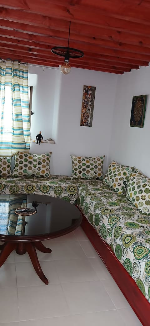 Top Airbnb: Quiet traditional house in the heart of Rabat + private rooftop in Rabat