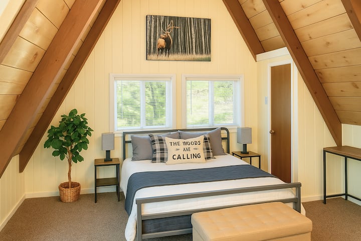 Спална соба на поткровје