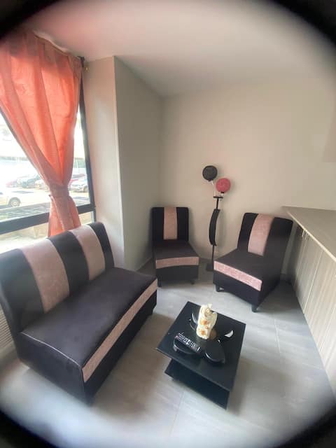 Top performing Airbnb: Modern loft overlooking downtown in Los Mártires