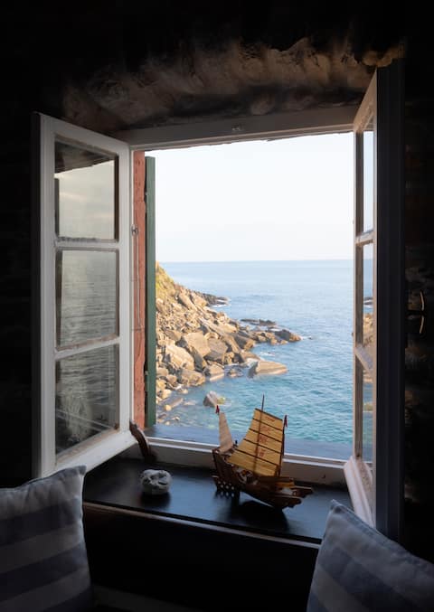 Top performing Airbnb: The Pinta, fabulous house on the sea Vernazza in Vernazza