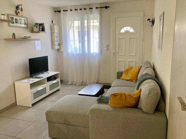 Maisonnette Climatisée Avec Jardin Privatif - Montpellier