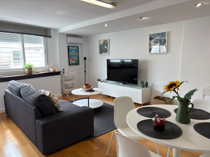 Amazing Loft With Views And Workspace - Málaga