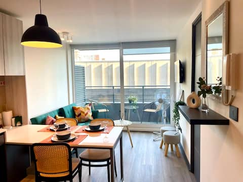 Successful Airbnb property: everything in one place; confort, wifi and cozy in Ñuñoa