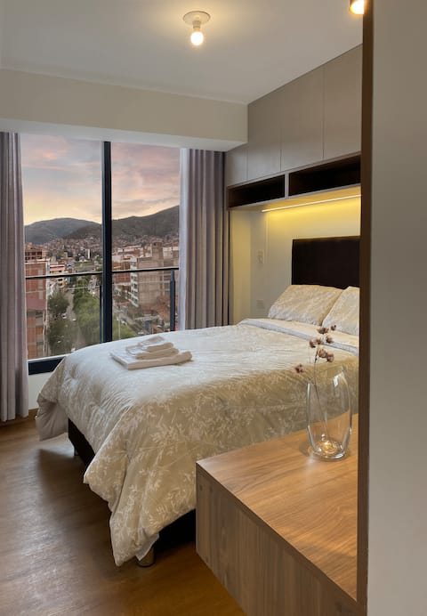 Brand new 8th floor apartment with view, Cusco