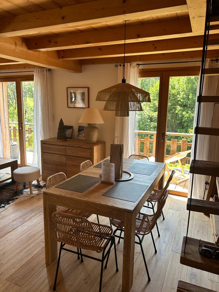 Chalet Leïla : Cocon Familial Face Aux Montagnes - Manigod