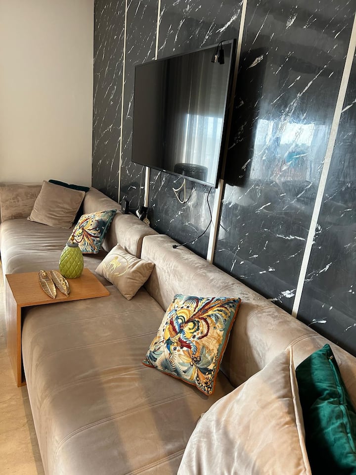 Appartement Chic Et Moderne Vue Mer A Prestigia - Rabat
