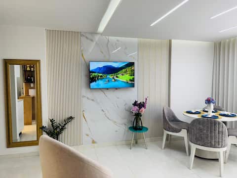 Modern/Elegant with a Panoramic View of the City