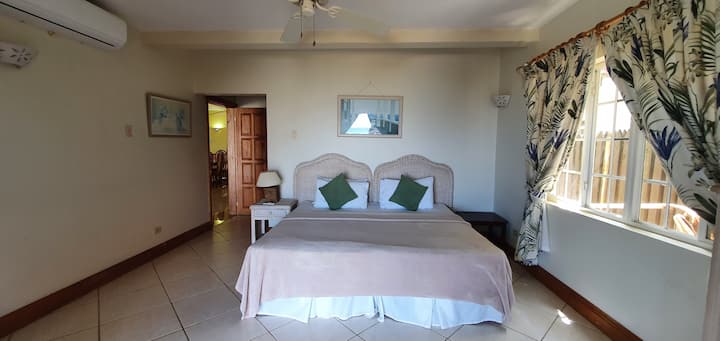 Downstairs Then King bedroom