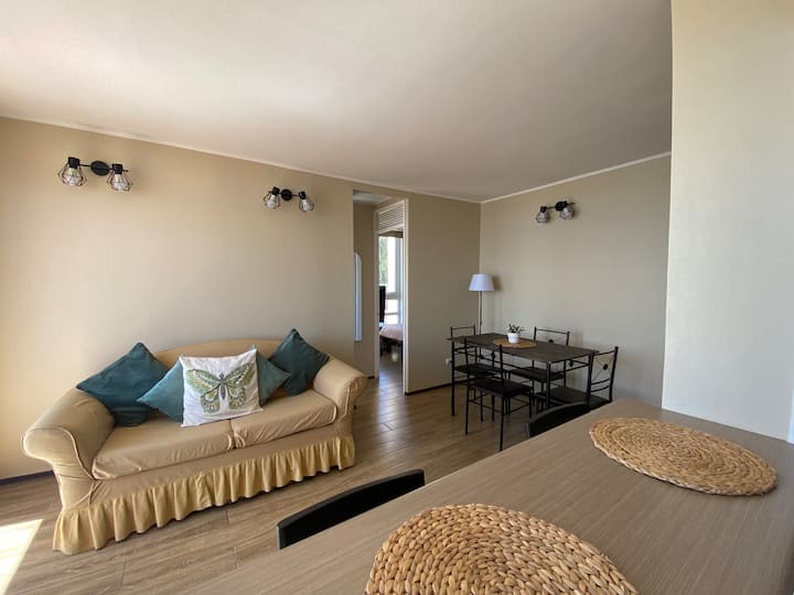 Departamento Remodelado Con Hermosa Vista Al Mar - Tomé