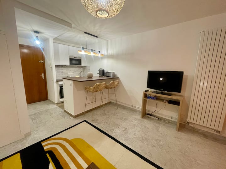 Studio Cosy _ Cap D'antibes & Plages De Sable - Antibes