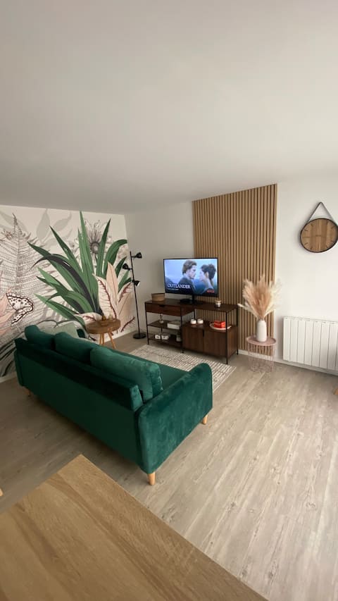 Top Airbnb: La Léonard'île in the heart of Île d'Or Air-conditioned room à Amboise