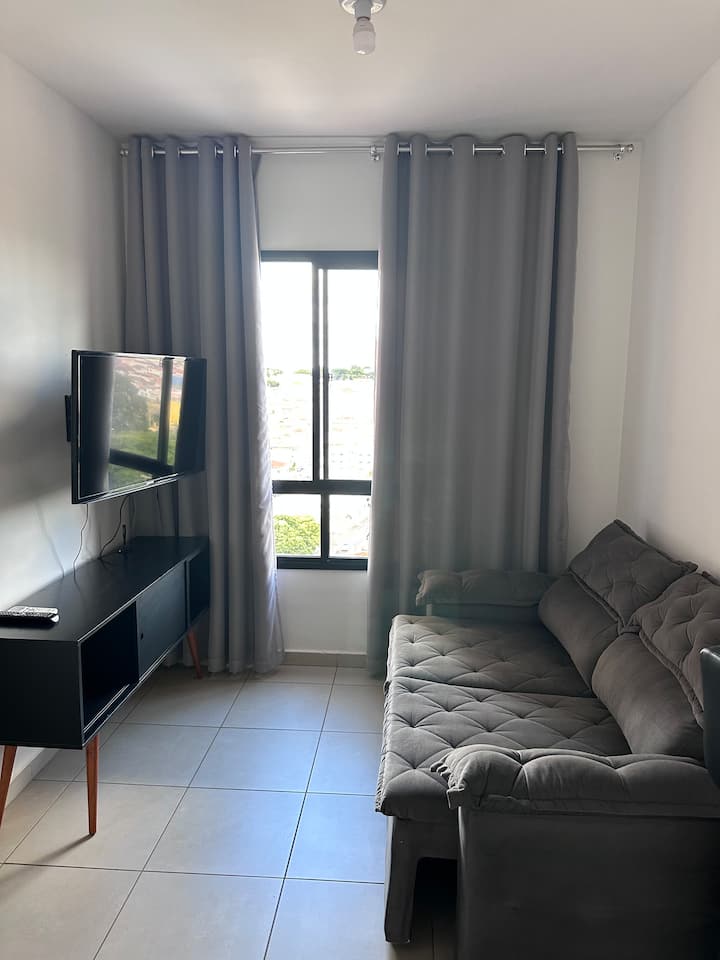 Apto Moderno 2 Quartos Com Garagem, Px Centro - Franca