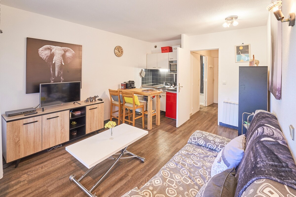 סטודיו נעים ומצויד במלואו 