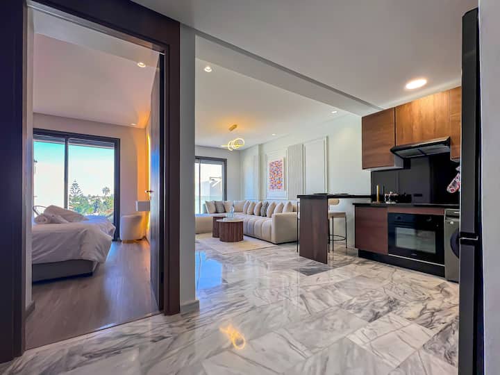 Appartement Chic En Plein Centre-ville - 卡薩布蘭卡