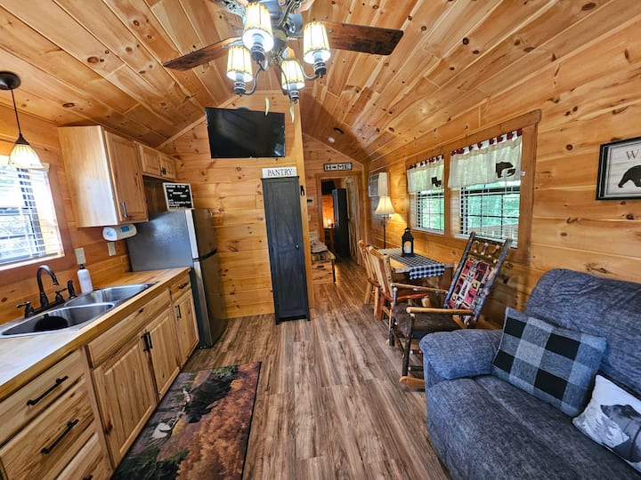Tiny Hideaway Cabin Mins From Downtown/ Deep Creek - Bryson City, NC