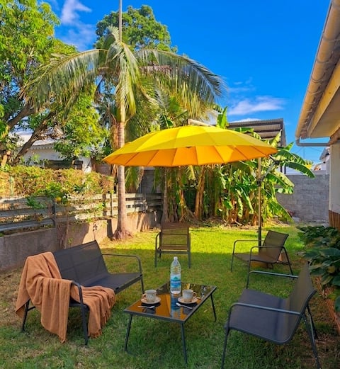 3-bedroom house with garden • Sleeps up to 6 guests