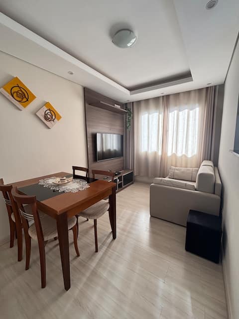 Top performing Airbnb: Comfortable apartment in Sorocaba