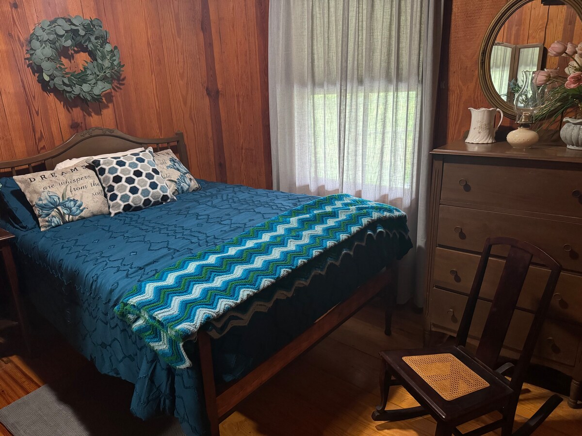 מיטה זוגית עם טלוויזיה 