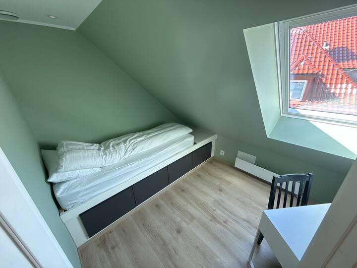 חדר שינה 2: מיטת יחיד + שולחן עבודה